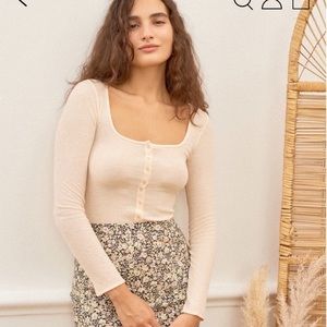 Rouje Lilou Top in Coquille NWT